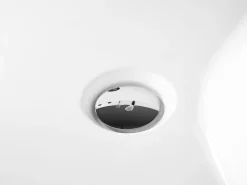 Kylpy- & Poreammeet<Beliani Kulmaporeamme Vasenk. Led-Valot Valkoinen 180 X 120 Cm Calama