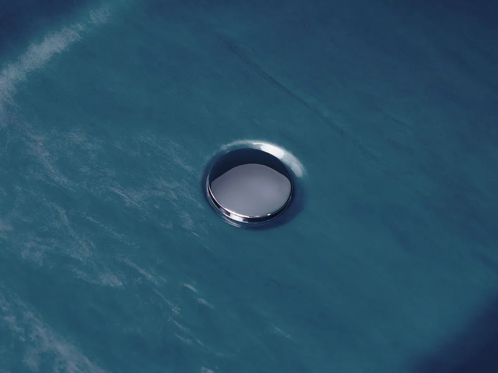 Cheap Beliani Kylpyamme Marmorikuvio Laivastonsininen 170 X 80 Cm Rioja