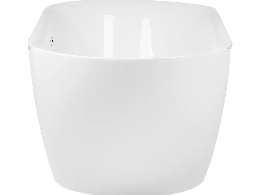 Shop Beliani Kylpyamme Vapaasti Seisova Valkoinen 180 X 80 Cm Carrera