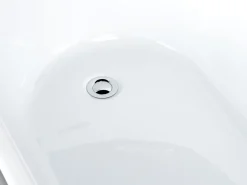 Discount Beliani Kylpyamme Vapaasti Seisova Musta 170 X 78 Cm Solarte