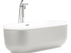 Kylpy- & Poreammeet<Beliani Kylpyamme Vapaasti Seisova Hopea 170 X 80 Cm Pinel