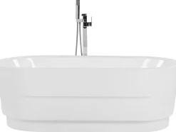 Shop Beliani Kylpyamme Vapaasti Seisova Valkoinen 170 X 80 Cm Empresa