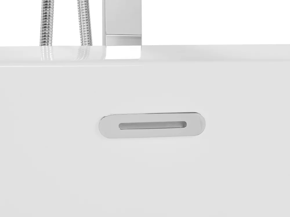 Shop Beliani Kylpyamme Vapaasti Seisova Valkoinen 170 X 80 Cm Empresa