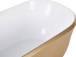 Fashion Beliani Kylpyamme Vapaasti Seisova Kulta 170 X 77 Cm Tesoro