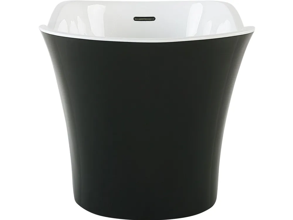 Cheap Beliani Kylpyamme Vapaasti Seisova Musta 170 X 80 Cm Dulcina