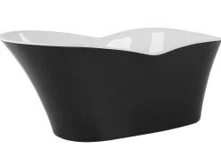 Cheap Beliani Kylpyamme Vapaasti Seisova Musta 170 X 80 Cm Dulcina