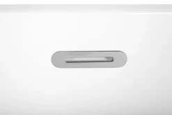 Flash Sale Beliani Kylpyamme Vapaasti Seisova Musta/Valkoinen 173 X 82 Cm Guiana