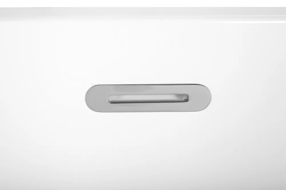 Flash Sale Beliani Kylpyamme Vapaasti Seisova Musta/Valkoinen 173 X 82 Cm Guiana