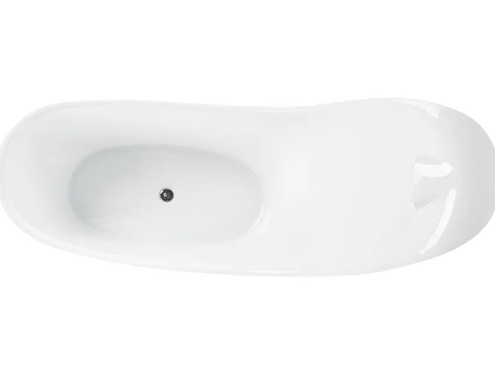 Kylpy- & Poreammeet<Beliani Kylpyamme Vapaasti Seisova Punainen 180 X 78 Cm Coco