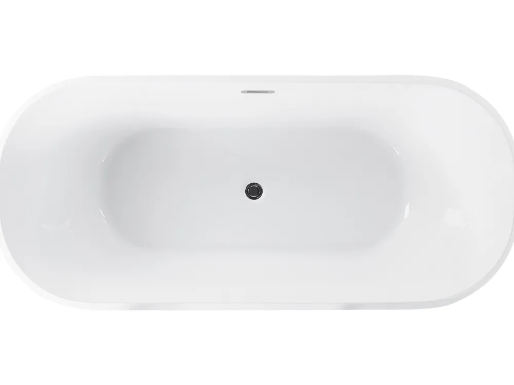 Kylpy- & Poreammeet<Beliani Kylpyamme Vapaasti Seisova Sinivihrea 170 X 77 Cm Tesoro