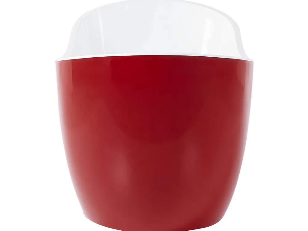 Kylpy- & Poreammeet<Beliani Kylpyamme Vapaasti Seisova Punainen 150 X 75 Cm Antigua