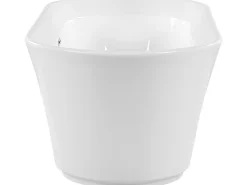 Cheap Beliani Kylpyamme Vapaasti Seisova Valkoinen 170 X 80 Cm Ovalle