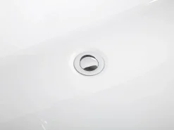 Cheap Beliani Kylpyamme Vapaasti Seisova Valkoinen 170 X 80 Cm Ovalle