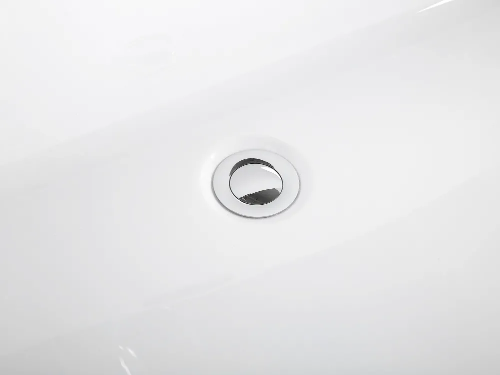 Cheap Beliani Kylpyamme Vapaasti Seisova Valkoinen 170 X 80 Cm Ovalle