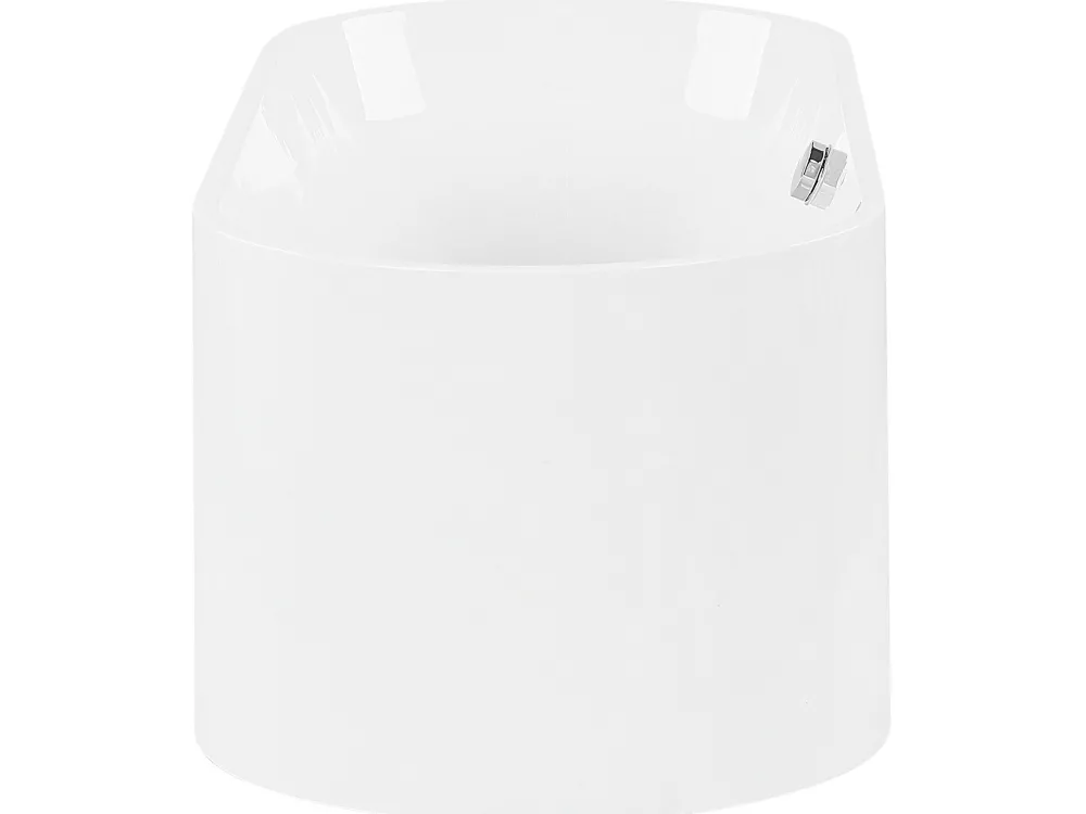 Outlet Beliani Kylpyamme Vapaasti Seisova Valkoinen 170 X 75 Cm Catalina