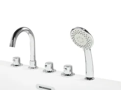 Cheap Beliani Kylpyamme Vapaasti Seisova Punainen 170 X 80 Cm Rotso