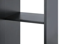 Säilytys<Beliani Kylpyhuoneen Kalusteet 4 Osaa Musta Tudela