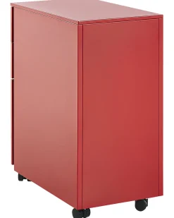 Hot Beliani Laatikosto Metalli 3 Laatikkoa Punainen Bolsena