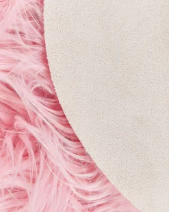 Matot<Beliani Lampaan Tekotalja Vaaleanpunainen Mamungari