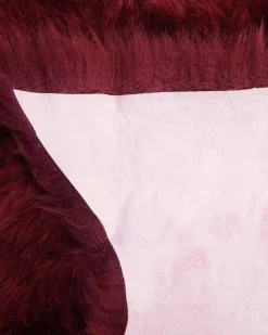 Cheap Beliani Lampaantalja Viininpunainen Uluru