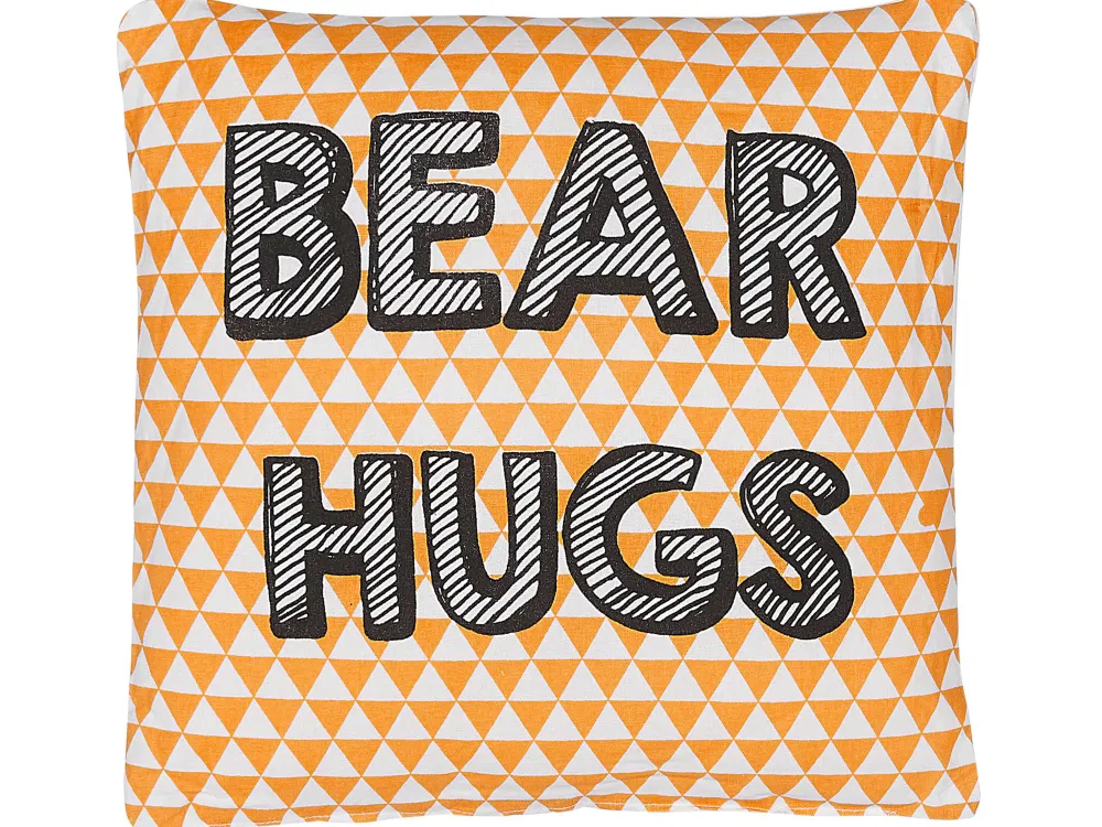 Shop Beliani Lasten Tyyny 40 X 40 Cm Oranssi Radzikot