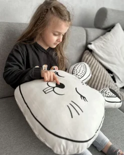 Shop Beliani Lasten Tyyny Kani 53 X 43 Cm Musta/Valkoinen Kanpur