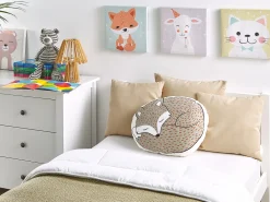 Clearance Beliani Lasten Tyyny 2Kpl 50 X 40 Cm Harmaa Dhanbad