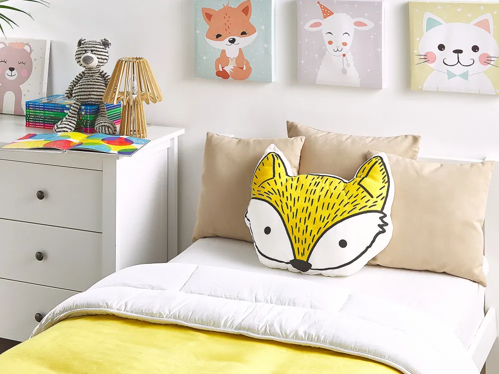 Lastenhuone<Beliani Lasten Tyyny 2Kpl 50 X 40 Cm Keltainen Vadodara