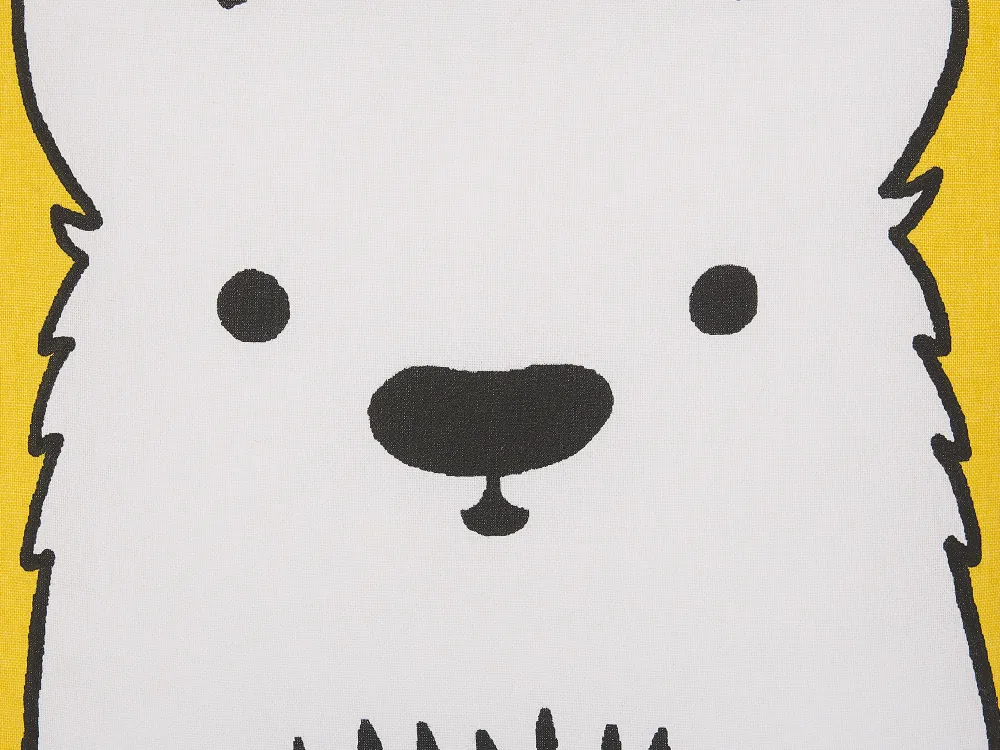 Lastenhuone<Beliani Lasten Tyyny 2Kpl 45 X 45 Cm Keltainen Waranasi