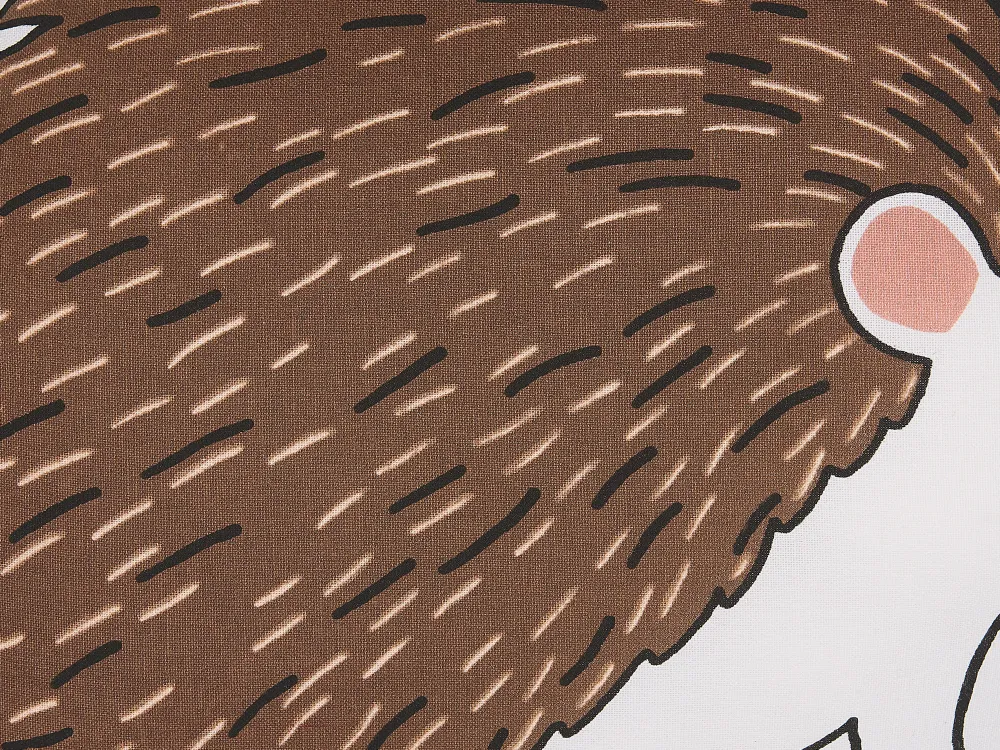 Cheap Beliani Lasten Tyyny 2Kpl 46 X 36 Cm Ruskea Benagulru