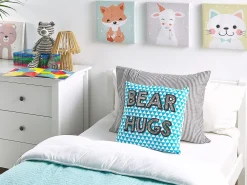 Online Beliani Lasten Tyyny 2Kpl 40 X 40 Cm Sininen Radzkot