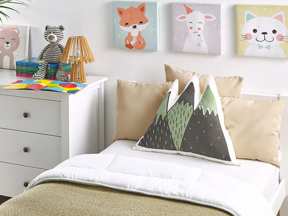 Hot Beliani Lasten Tyyny 2Kpl 60 X 50 Cm Vihrea/Musta Indore