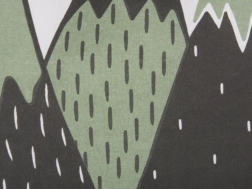 Hot Beliani Lasten Tyyny 2Kpl 60 X 50 Cm Vihrea/Musta Indore