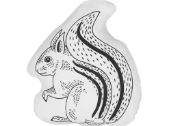 Lastenhuone<Beliani Lasten Tyyny Orava 42 X 48 Cm Musta/Valkoinen Kolkata