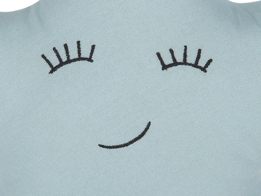 Online Beliani Lasten Tyyny Tahti 2Kpl 40 X 40 Cm Sininen Bhopal