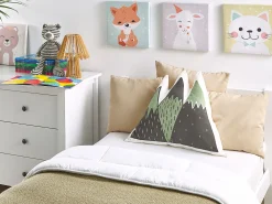 Lastenhuone<Beliani Lasten Tyyny Vuoret 60 X 50 Cm Vihrea/Musta Indore