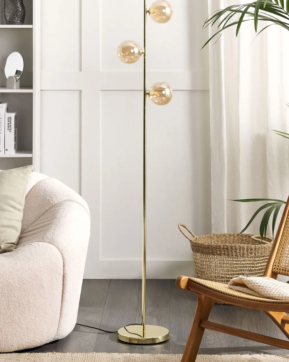 Hot Beliani Lattiavalaisin 3 Polttimoa Teras Kulta Ramis