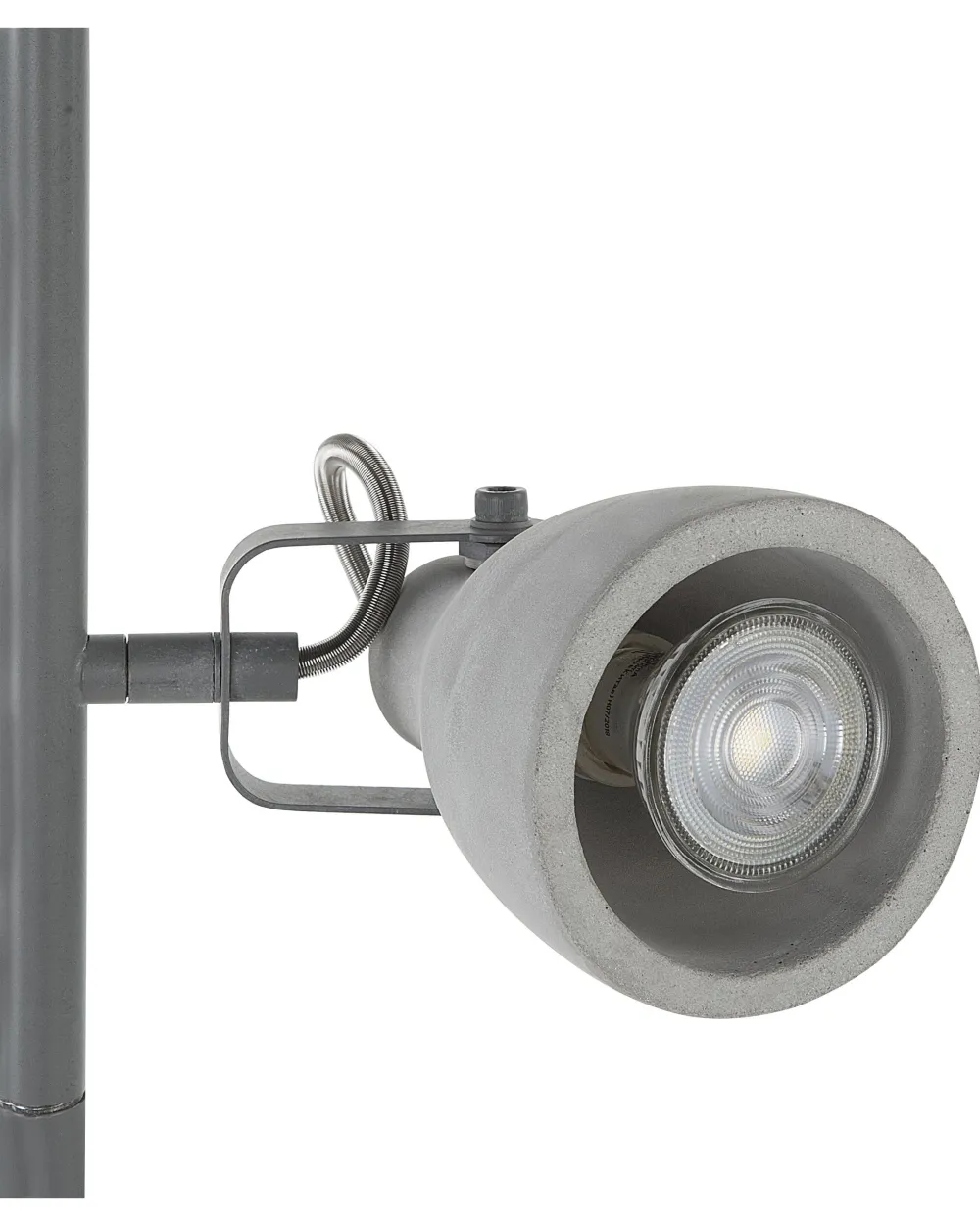 Fashion Beliani Lattiavalaisin 3 Polttimoa Betoni Vaaleanharmaa Mistago