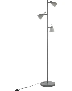 Fashion Beliani Lattiavalaisin 3 Polttimoa Betoni Vaaleanharmaa Mistago