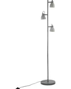 Fashion Beliani Lattiavalaisin 3 Polttimoa Betoni Vaaleanharmaa Mistago