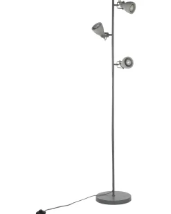 Fashion Beliani Lattiavalaisin 3 Polttimoa Betoni Vaaleanharmaa Mistago