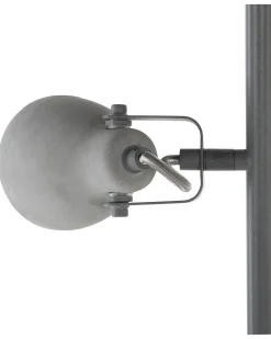 Fashion Beliani Lattiavalaisin 3 Polttimoa Betoni Vaaleanharmaa Mistago