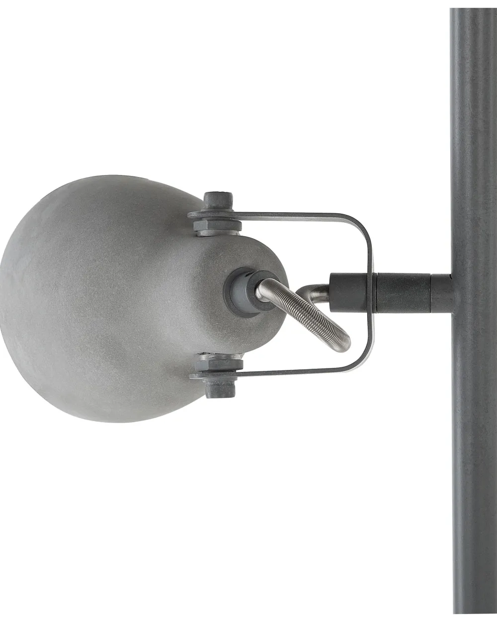 Fashion Beliani Lattiavalaisin 3 Polttimoa Betoni Vaaleanharmaa Mistago