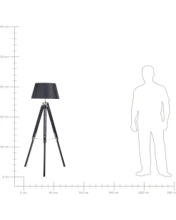 Hot Beliani Lattiavalaisin Manty Musta Madeira