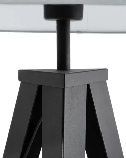 Valaisimet<Beliani Lattiavalaisin Metalli Harmaa Stiletto