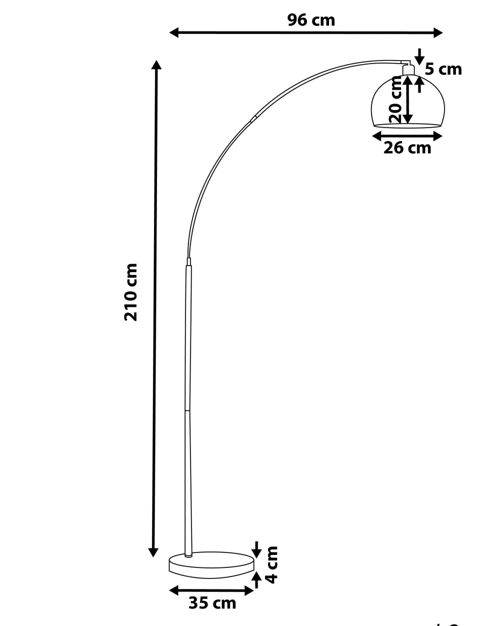Shop Beliani Lattiavalaisin Metalli Hopea Paroo