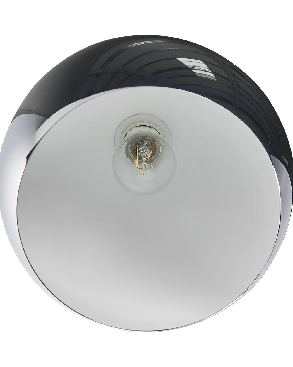 Shop Beliani Lattiavalaisin Metalli Hopea Paroo