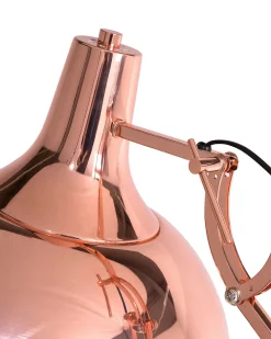 Valaisimet<Beliani Lattiavalaisin Metalli Kupari Parana