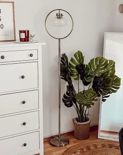 Cheap Beliani Lattiavalaisin Metalli Kulta Severn