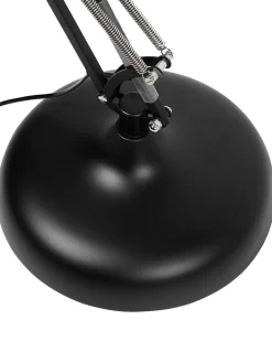 Valaisimet<Beliani Lattiavalaisin Metalli Musta Parana